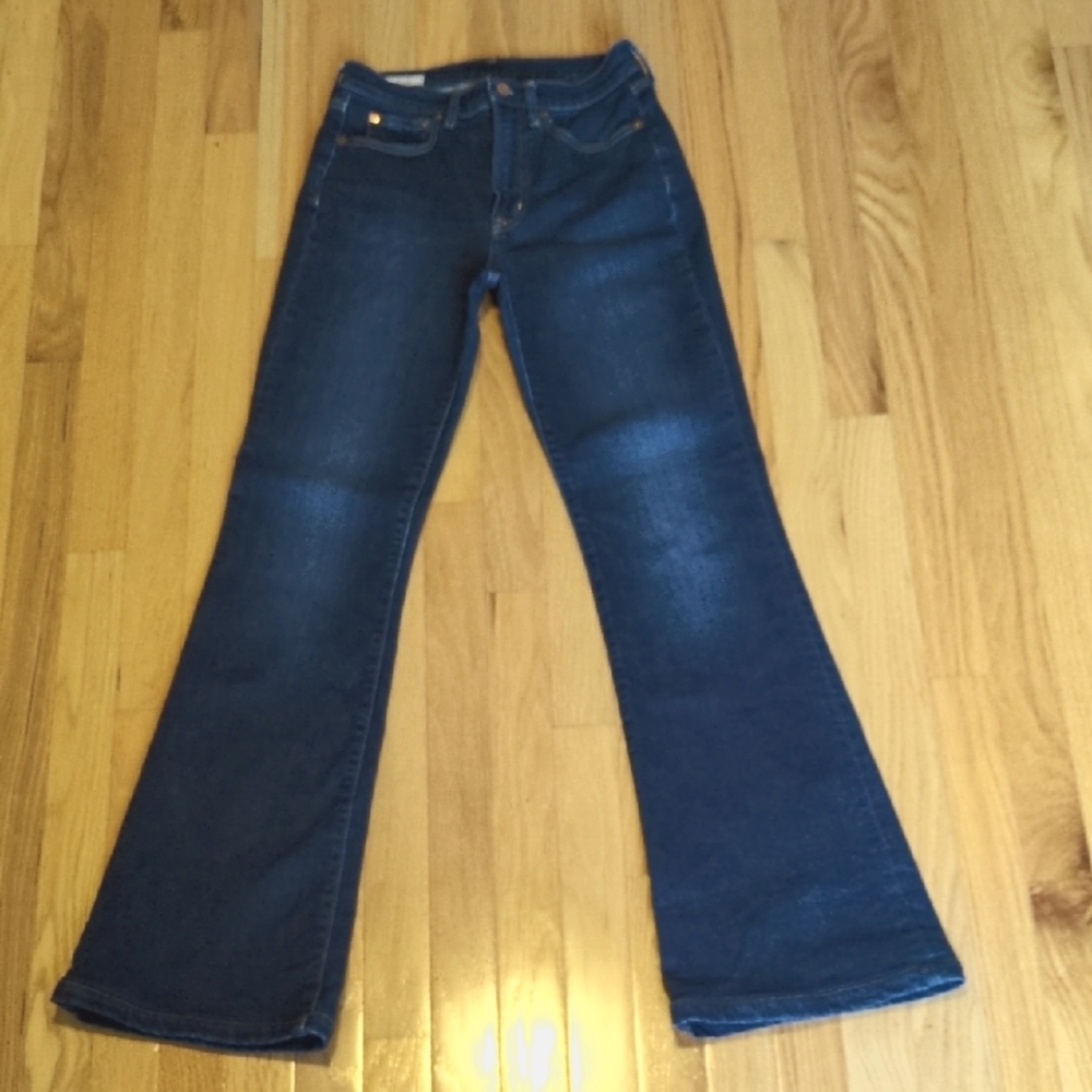 Gap High Rise 70s Flare Jean.